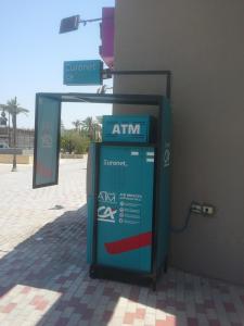 an atm machine on the side of a building at Princess resort unit number 260A Markos in Hurghada