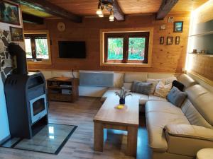 Μια τηλεόραση ή/και κέντρο ψυχαγωγίας στο Holiday home in Dolce u Trutnova 2310