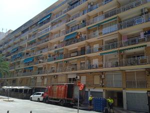 Το κτήριο όπου στεγάζεται  το διαμέρισμα