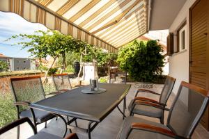 Balkón alebo terasa v ubytovaní Apartment in Rovinj - Istrien 11487