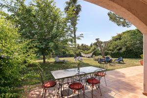 Zahrada ubytování Villa calme Antibes