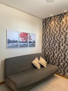 Posezení v ubytování 301 APTO 3km da COP 30 e 2km da Basilica Santuario