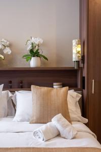 Ένα ή περισσότερα κρεβάτια σε δωμάτιο στο Sol hotel St Mande - 2 personnes - 22