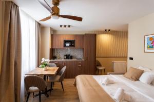 Η κουζίνα ή μικρή κουζίνα στο Sol hotel St Mande - 4 personnes - 21