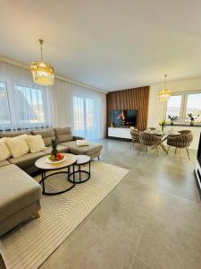 Χώρος καθιστικού στο Apartament Krynica-Zdrój - Powroźnik - Dom na wzgórzu - House on the hill +31 φωτογραφίες