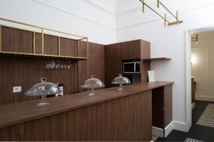 Η κουζίνα ή μικρή κουζίνα στο Dimora Neapolis