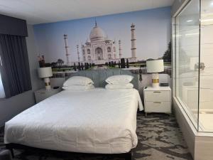 Voodi või voodid majutusasutuse Lighthouse Suites toas