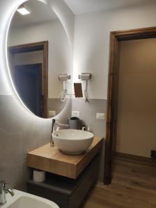 Koupelna v ubytování Dolomiti Mountain View holidays apartament Cadore Cortina + 19 fotografií