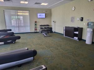 Fitness centrum a/nebo fitness zařízení v ubytování SpringHill Suites by Marriott Houston Westchase