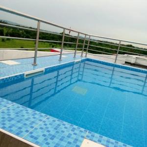 Bazén v ubytování Chasy luxury nebo v jeho okolí