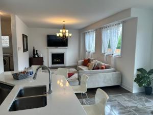 A seating area at The Angus Nest