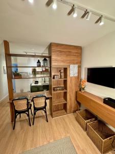 Η κουζίνα ή μικρή κουζίνα στο Refúgio moderno e elegante no centro +30 φωτογραφίες