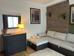 A seating area at Péterfia Boutique Apartments