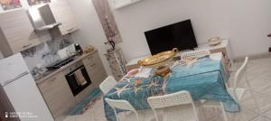 Kuchyň nebo kuchyňský kout v ubytování Sweet Home Rosa
