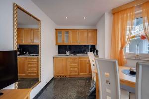 Kuchyň nebo kuchyňský kout v ubytování Crikvenica Apartment 17