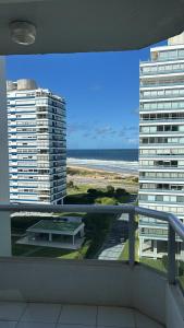 Balkón nebo terasa v ubytování Apto Punta del Este stop 4 playa brava