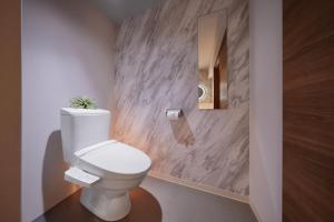 Koupelna v ubytování Doutonbori Crystal Hotel