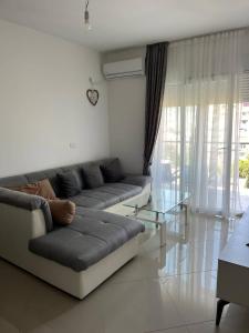 Posezení v ubytování Amber Sky Apartments