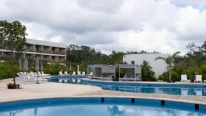 Piscina di Hotel Mundo Maya Chichén Itzá o nelle vicinanze