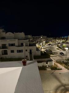 a vase sitting on the ledge of a building at Marassi Greek in El Alamein