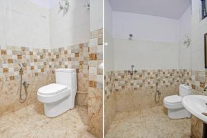 Koupelna v ubytování Hotel O Rawat Palace