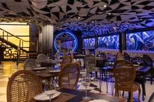 Restoran või mõni muu söögikoht majutusasutuses Hilton Garden Inn Asuncion Aviadores Del Chaco