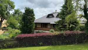 Zahrada ubytování Křivoklátské Johnyho bydlení