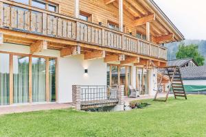 Vonkajšia záhrada v ubytovaní Chalet - Apartments Joel