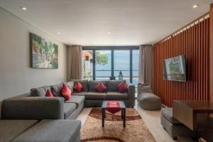Posezení v ubytování Beachfront Escape Villa