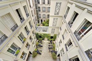 Bygningen som feriehuset ligger i