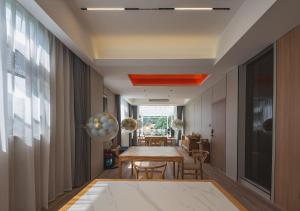 Posezení v ubytování Qiandao Lake Xinyue Homestay
