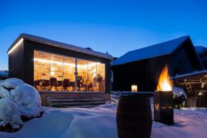 Hotel Alpenstolz v zimě