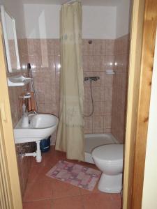 Bilik mandi di Fenyves Apartman