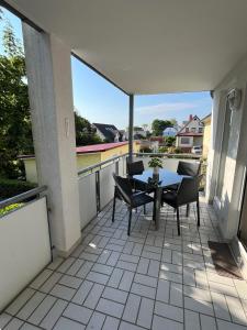 Ein Balkon oder eine Terrasse in der Unterkunft Villa Linde