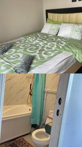 Postel nebo postele na pokoji v ubytování CBT1 Hotel