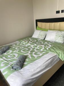 Postel nebo postele na pokoji v ubytování CBT1 Hotel