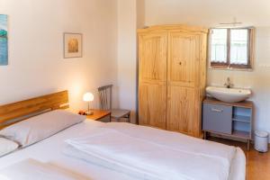 Katil atau katil-katil dalam bilik di Ferienwohnung Sonnental