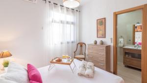 Postel nebo postele na pokoji v ubytování Villa Gamor Frigiliana by Ruralidays