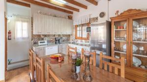 Kuchyň nebo kuchyňský kout v ubytování Villa Gamor Frigiliana by Ruralidays