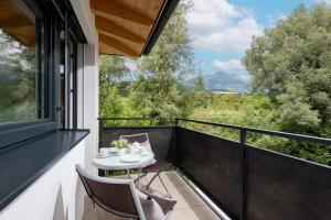 Nespecifikovaný výhled na hory nebo výhled na hory při pohledu z apartmánu
