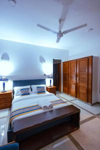 Postel nebo postele na pokoji v ubytování Vipingo Romantic Escape