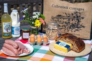 Jídlo v prázdninového domu nebo okolí