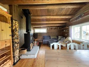 Χώρος καθιστικού στο Maurtua - cabin in lovely surroundings