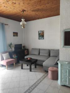 Χώρος καθιστικού στο KD Luxury apartment
