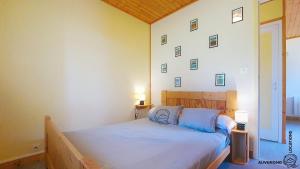 Ένα ή περισσότερα κρεβάτια σε δωμάτιο στο Chalet Hestia