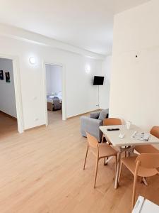 TV a/nebo společenská místnost v ubytování Casa Ferrante
