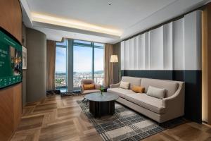 MaxX by Steigenberger Harbour-view Qingdao的休息区