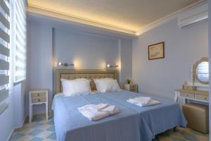 Posteľ alebo postele v izbe v ubytovaní Fani's Komi Apartments
