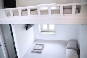 Postel nebo postele na pokoji v ubytování Sifnos waterfront house