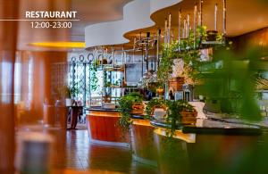 Grand Hotel Prague Towers - Czech Leading Hotels餐厅或其他用餐的地方